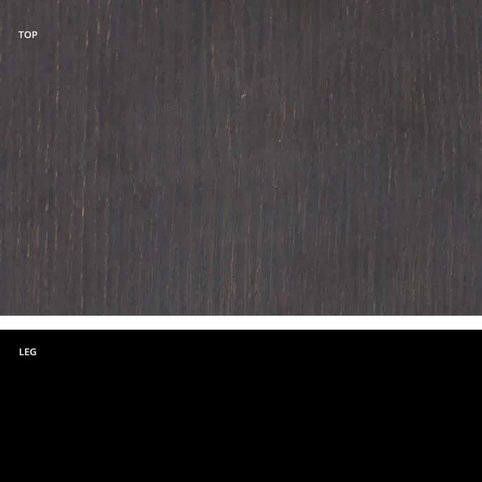 Table ronde de design classique, plateau Ø140 et HPL - XIXe siècle par Slide Viadurini