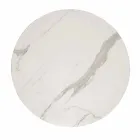 Table ronde de design classique, plateau Ø140 et HPL - XIXe siècle par Slide Viadurini