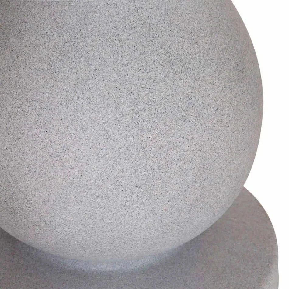 Table ronde de design classique, plateau Ø140 et HPL - XIXe siècle par Slide Viadurini