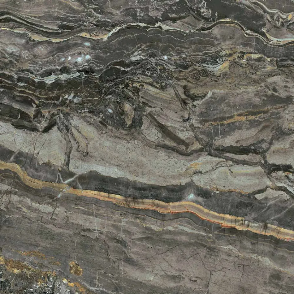 Table ronde fixe avec plateau en céramique fabriquée en Italie - Ciseaux Viadurini