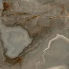 Table ronde fixe en céramique et acier fabriquée en Italie - Ciseaux Viadurini