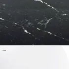 Table ronde moderne en marbre de Carrare et Marquinia fabriquée en Italie – Dollars Viadurini