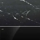 Table ronde moderne en marbre de Carrare et Marquinia fabriquée en Italie – Dollars Viadurini