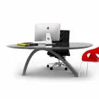 Table / bureau avec bureau design Jatz II made in Italy Viadurini
