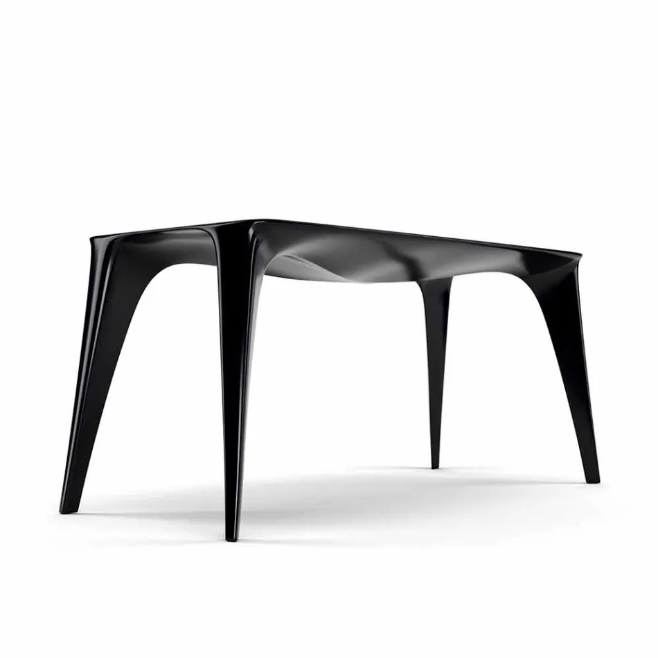 Table de bureau design moderne produite en Italie, Pomarolo Viadurini