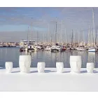 Table / Tabouret de jardin design Adan by Vondom, en polyéthylène Viadurini