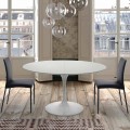 Table Ronde Extensible 170 cm en Laminé Made in Italy – Dollars