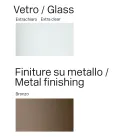 Table de salle à manger ronde en verre extra-clair, fabriquée en Italie - Duna Viadurini