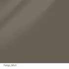 Table design ronde d.120 plateau en cristal fabriqué en Italie Cristal Viadurini