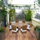 Table ronde en teck et bois massif Real Table Viadurini