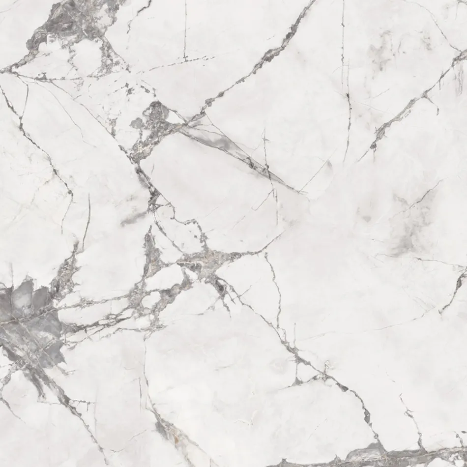 Table Tulipe Eero Saarine H 73 Ovale en céramique Invisible Select Made in Italy - Scarlet Viadurini