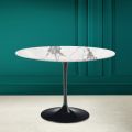Table Tulipe Eero Saarinen H 73 en Céramique Invisible Select Made in Italy - Ecarlate