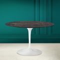 Table Tulipe Eero Saarinen H 73 en Céramique Noir Désirée Made in Italy - Ecarlate