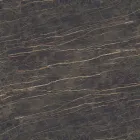 Table Tulipe Eero Saarinen H 73 Ovale en Céramique Noir Désirée Made in Italy - Ecarlate Viadurini