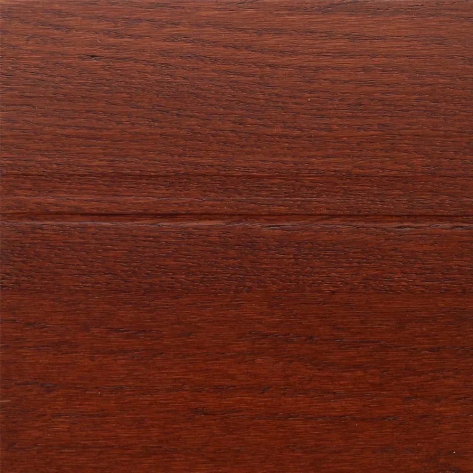 Table Tulipe Eero Saarinen H 73 ronde en chêne teinté palissandre Made in Italy - Ecarlate Viadurini