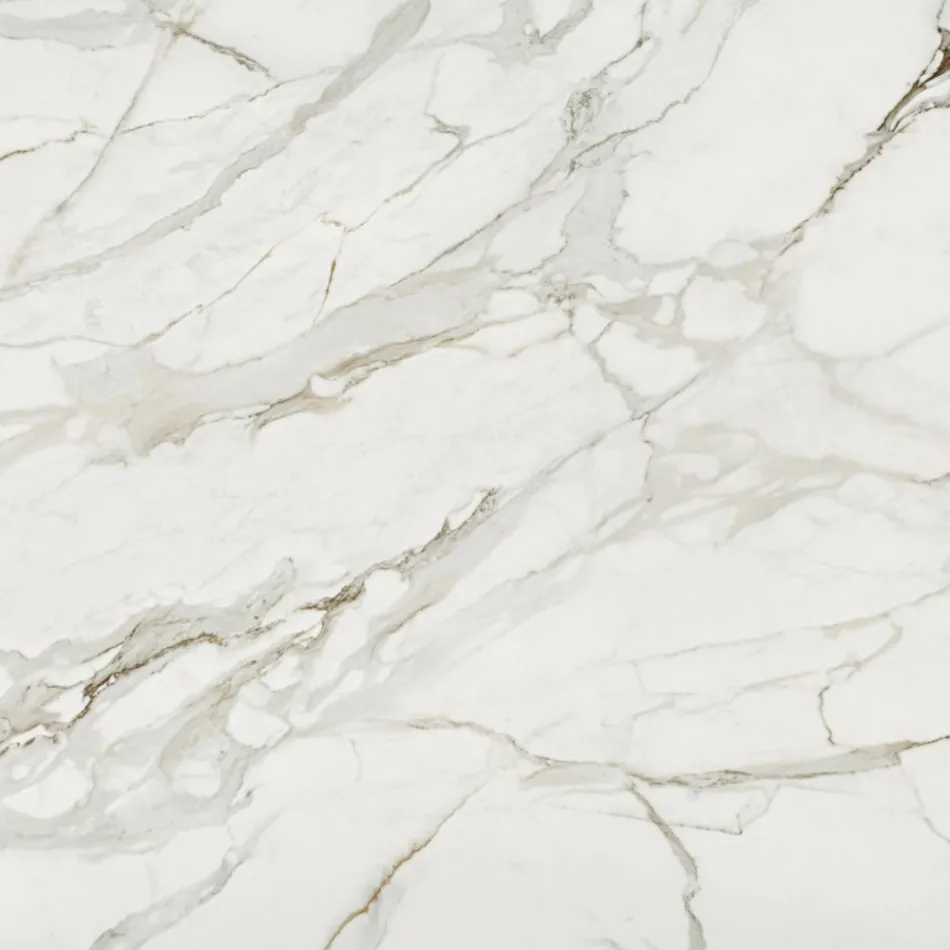 Table Tulipe Eero Saarinen H 74 po, céramique polie, fabriquée en Italie - Écarlate Viadurini