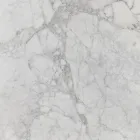 Table Tulipe Saarinen H 73 avec plateau rond en marbre Arabescato Made in Italy Viadurini