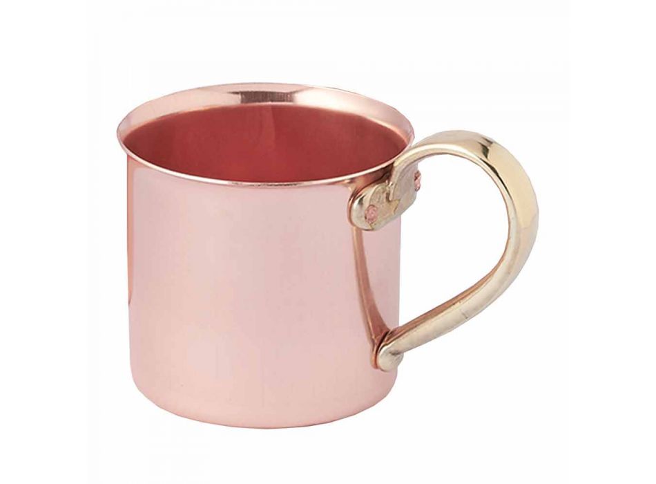 Lot De 4 Tasses Moscow Mule En Cuivre Martelé Antique – 16 Oz (environ 47 Cl) – Laiton Nickelé – Lavage à La Main