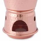 Casserole en cuivre étamé à la main avec anses et fond 14 cm - Gianmatteo Viadurini