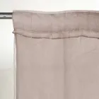 Rideau en lin léger avec organza et broderie gothique dans le centre de luxe - Marinella Viadurini