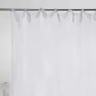 Rideau en Lin Blanc ou Rétro Clair et Organza avec Liens de Luxe - Karnak Viadurini