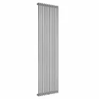 Radiateur mural vertical en acier de conception moderne 1017 watts - Zigolo Viadurini