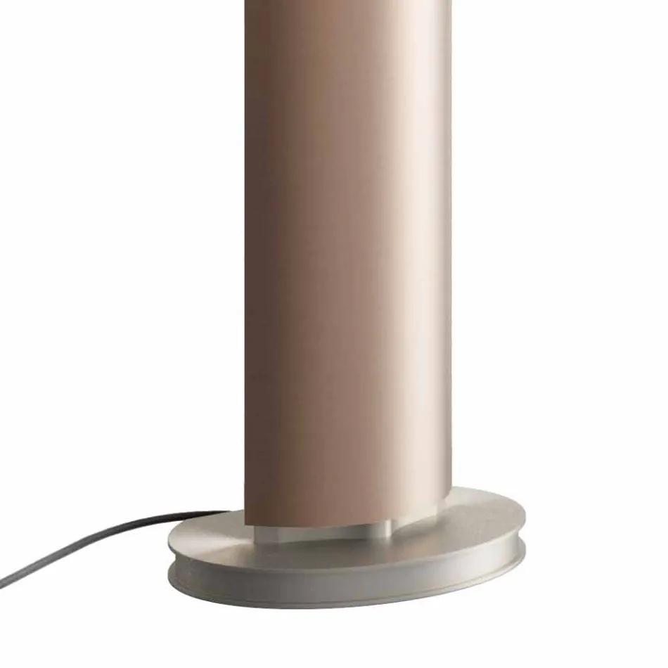 Radiateur électrique au sol avec une ou deux LED de conception à 500 W - Stilus Viadurini