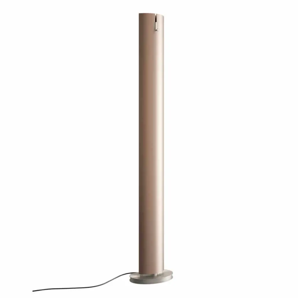 Radiateur électrique au sol avec une ou deux LED de conception à 500 W - Stilus Viadurini