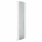 Radiateur de salle de bain vertical design en acier avec miroir 587 W - Picchio Viadurini