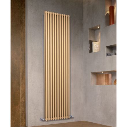 Radiateur avec système hydraulique en acier au carbone fabriqué en Italie - Crema Viadurini