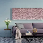 Radiateur décoratif avec système hydraulique en poudre de marbre italien - Terraa Viadurini