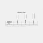 TERMOARREDO conception électrique Brian verre trempé, fabriqué en Italie Viadurini