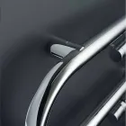 TERMOARREDO conception de base électrique avec finition chromée Scirocco H Viadurini