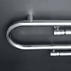 TERMOARREDO conception de base électrique avec finition chromée Scirocco H Viadurini