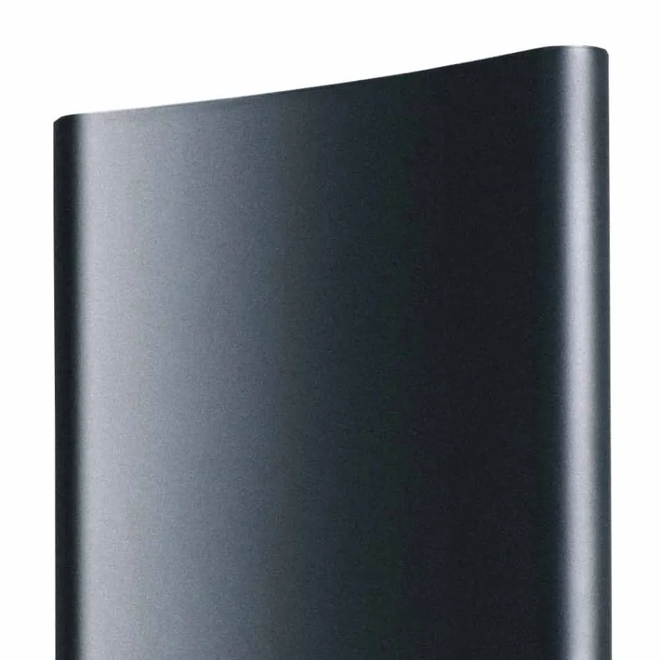 Radiateur de conception hydraulique vertical en aluminium jusqu'à 1061 watts - plié Viadurini