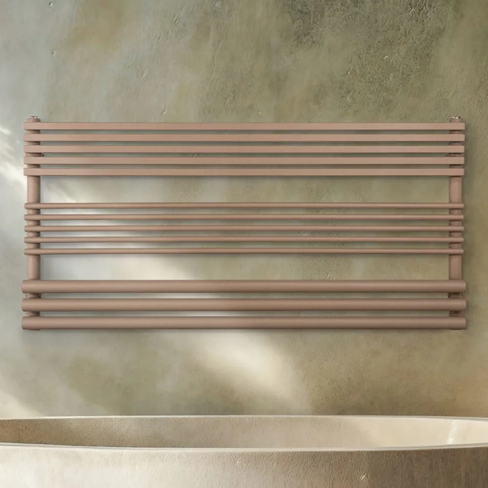 Radiateur électrique avec trois groupes d'éléments fabriqués en Italie - Ardore Viadurini