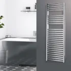 Radiateur électrique chromé jusqu'à 1000 Watt Made in Italy - Berenice Viadurini