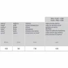 Radiateur électrique design pour salon ou salle de bain avec LED 1000 W - Shine Viadurini