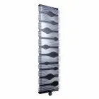 Radiateur électrique design pour salon ou salle de bain avec LED 1000 W - Shine Viadurini