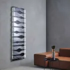 Radiateur électrique design pour salon ou salle de bain avec LED 1000 W - Shine Viadurini