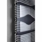 Radiateur électrique design pour salon ou salle de bain avec LED 1000 W - Shine Viadurini