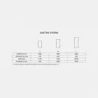 TERMOARREDO miroir design électrique 1500W terminer Barry Viadurini