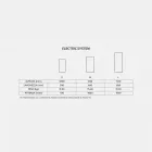 Conception électrique TERMOARREDO miroir 1500watt Jonny Viadurini