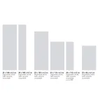 Radiateur électrique jusqu'à 1400W en poudre de marbre italien - Texturee Viadurini