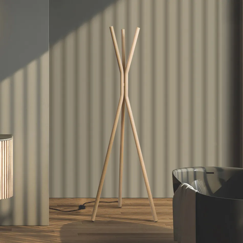 Radiateur électrique sur pied en acier avec interrupteur à pédale - Tree Viadurini