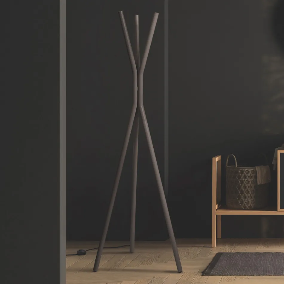 Radiateur électrique sur pied en acier avec interrupteur à pédale - Tree Viadurini