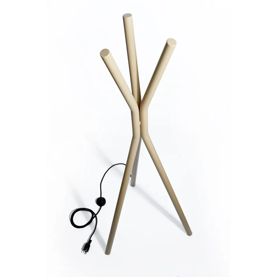 Radiateur électrique sur pied en acier avec interrupteur à pédale - Tree Viadurini