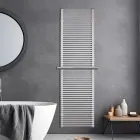 Radiateur électrique en acier de différentes tailles, fabriqué en Italie - Support Viadurini