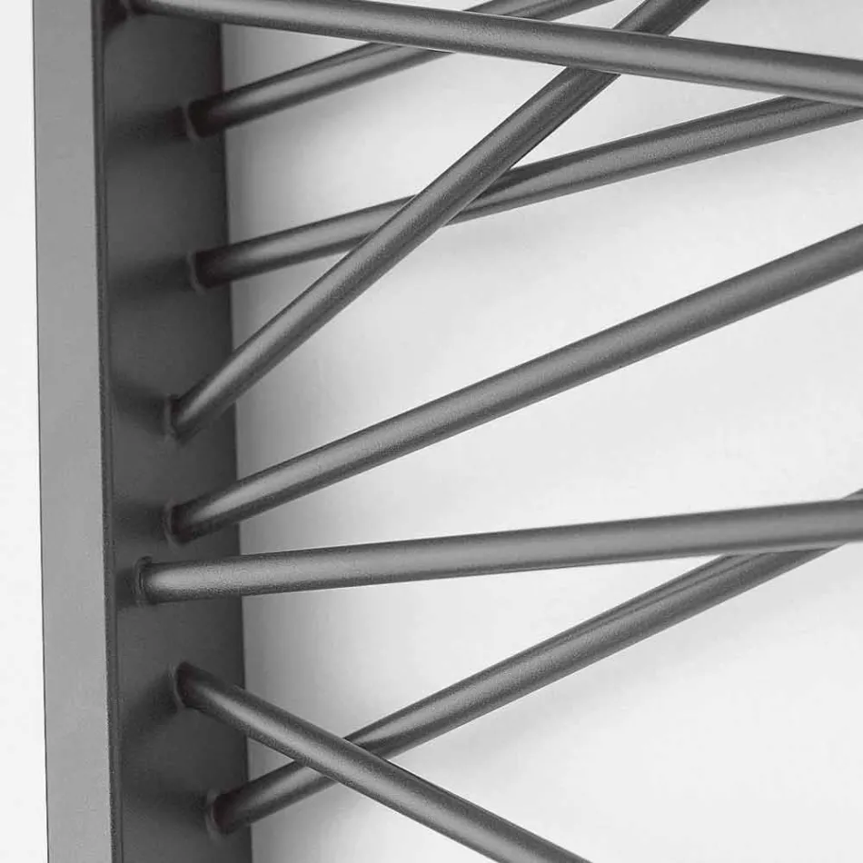 radiateurs électriques en acier, le style métropolitain Mikado H Scirocco Viadurini