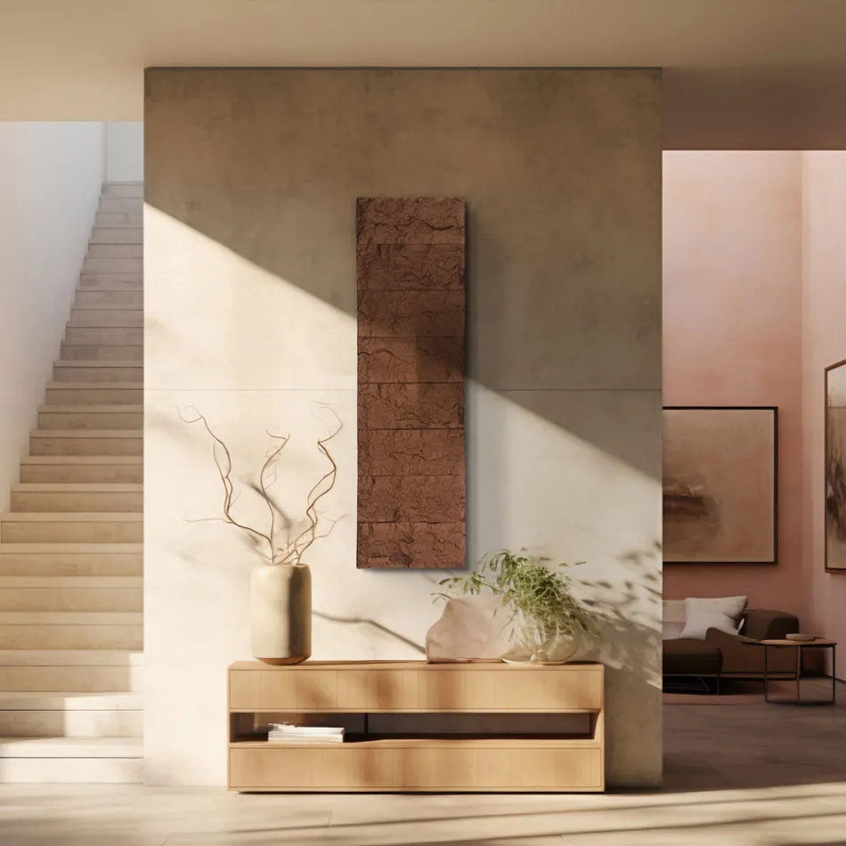 Radiateur électrique Brillo effet marbre avec parfum, fabriqué en Italie Viadurini